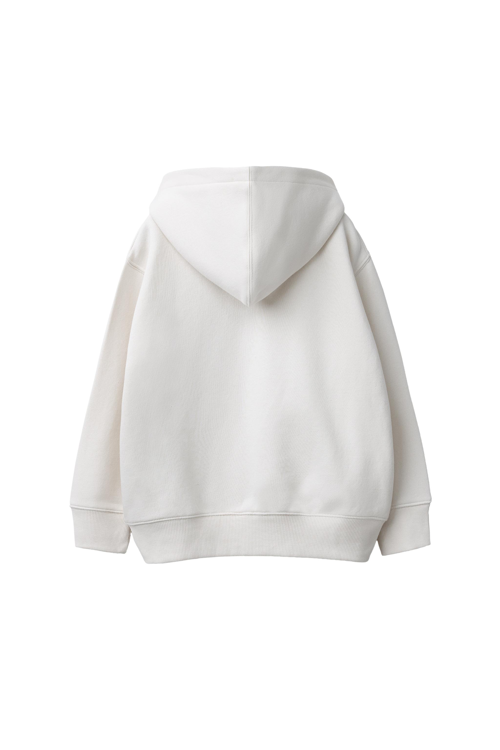 BASIC ZIP SWEATSHIRT
